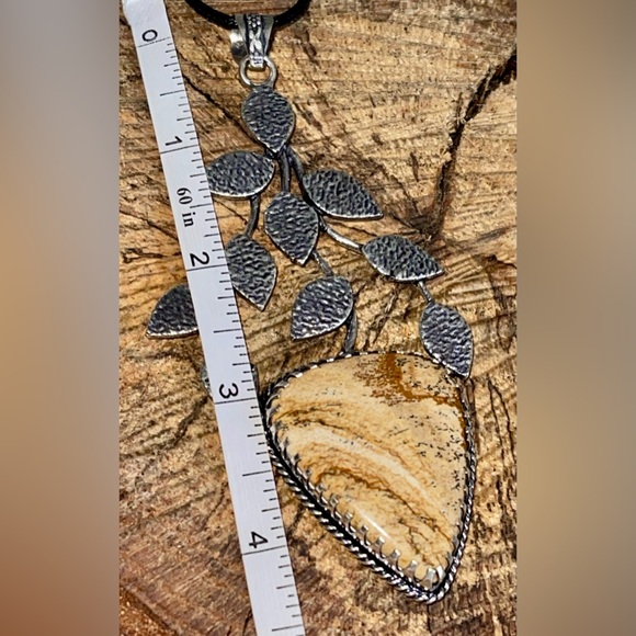 Large Picture Jasper Pendant 4 1/2” - Picture 10 of 13